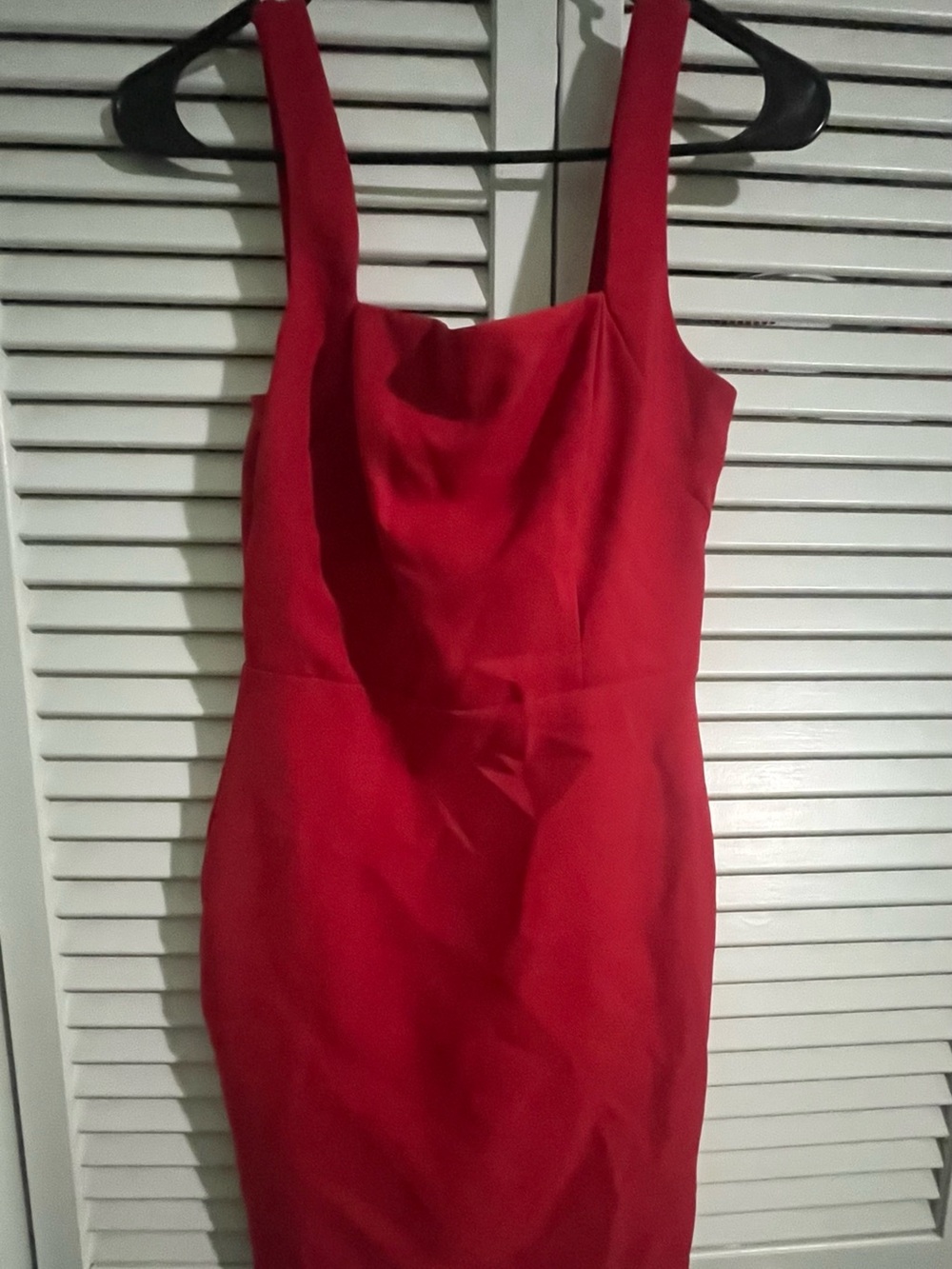 City Studio Red Sleeveless Sheath Mini Dress